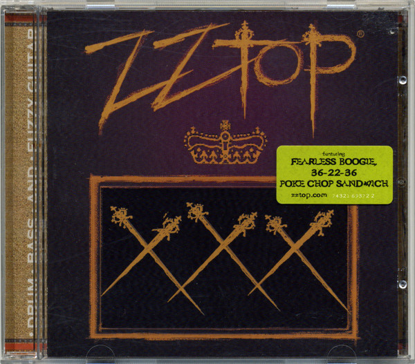 ZZ Top  XXX : Front + Sticker